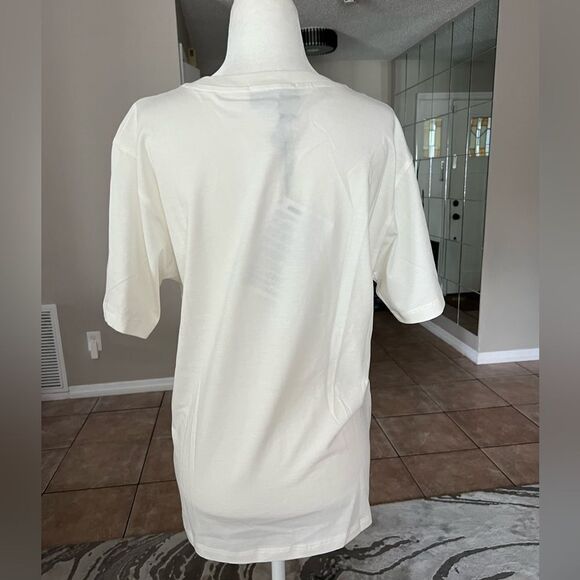 Gaelle Paris T-Shirt Woman White Bianco - Picture 3 of 11